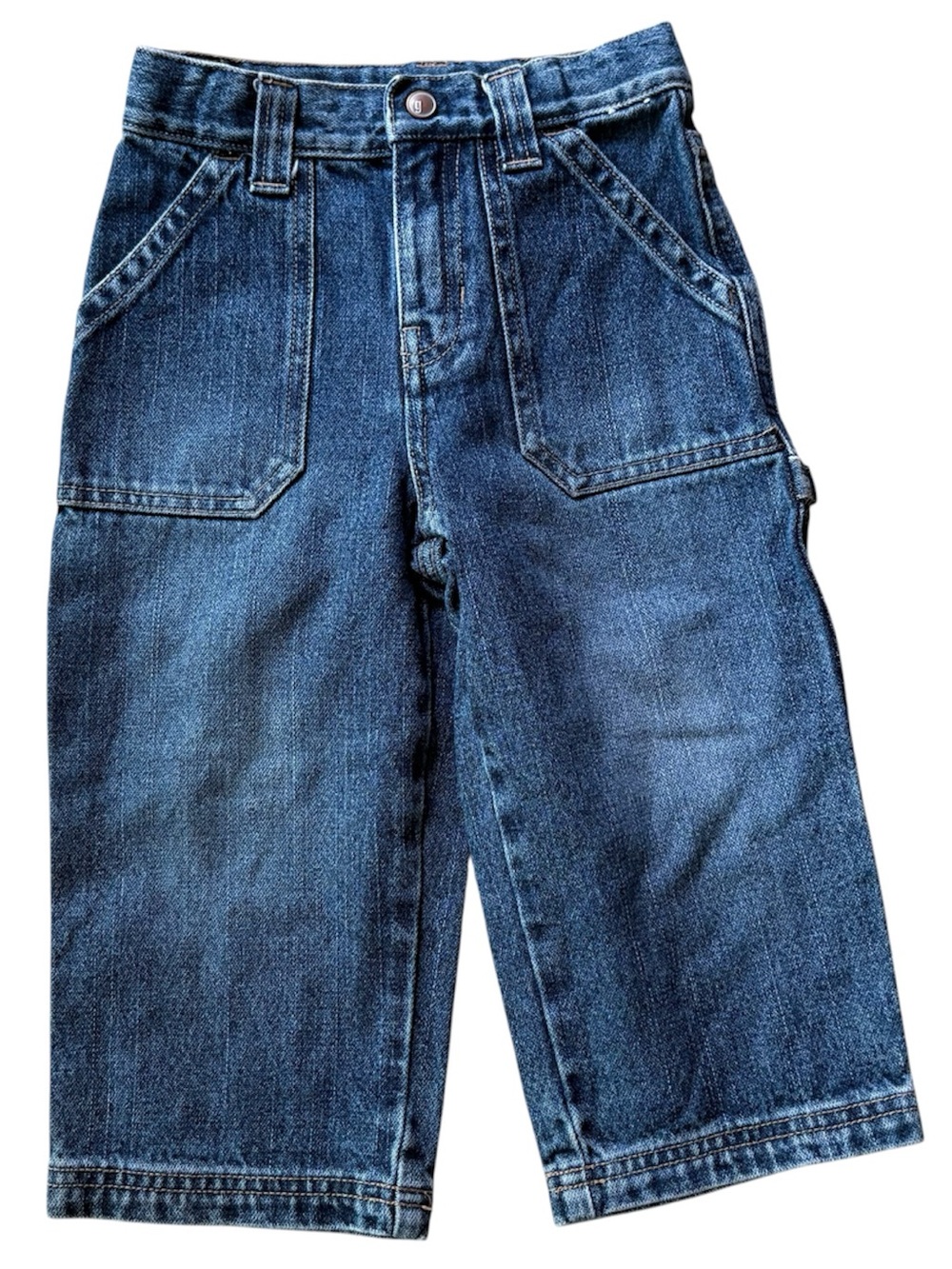 Gymboree boys cargo denim 2T jeans 4 pocket cotton